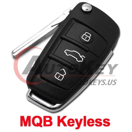 (433Mhz) 8V0 837 220D/220P Keyless Smart Key For Audi A3/S3
