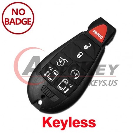 (433Mhz) IYZ-C01C Keyless Go of Smart Key For Chrysler Jeep Dodge Fobik