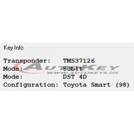 (5290-314.3Mhz) HYQ14ACX Smart Key For Toyota Prius 2010 - 2015 (TOY48)