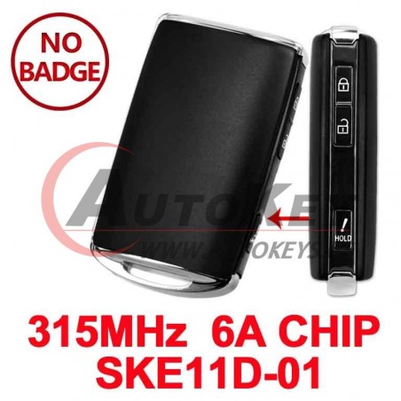 (315Mhz) WAZSKE11D01 Smart Key For Mazda 3 CX-30 2019-2022