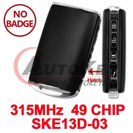 (315Mhz) WAZSKE13D03 Smart Key For Mazda CX-9 2021