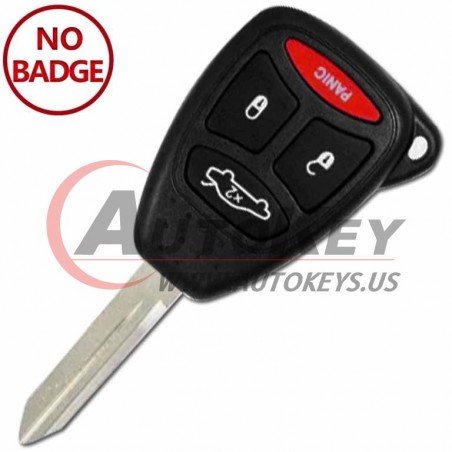 (315MHz) KOBDT04A Remote Key For Chrysler Dodge Jeep 2005 - 2010