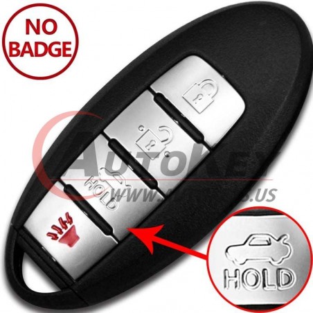 (433Mhz) CWTWB1U787 4btn Smart Key For Nissan/Infiniti