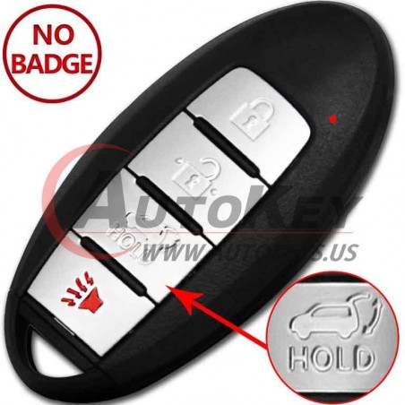 (433MHz) S180144506 KR5TXN1 Smart Key For Nissan Altima Versa Sentra