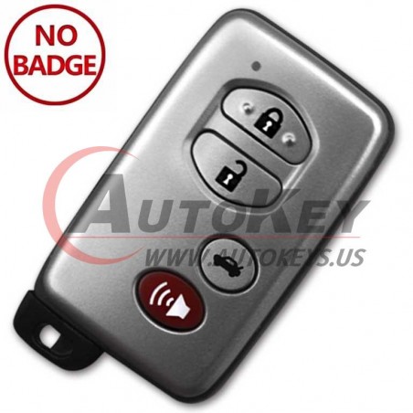 (314.3Mhz) 3+1btn Smart Key For Toyota (TOY48)