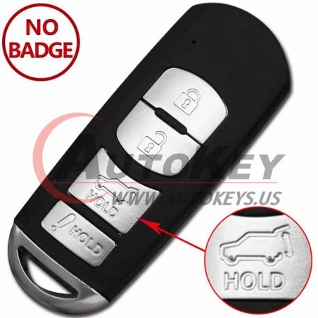 (315Mhz) WAZSKE13D01 Smart Key For Mazda CX-5/CX-9