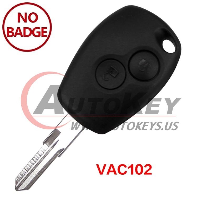 (433Mhz) VAC102 Remote Key For Renault Clio III Duster Logan