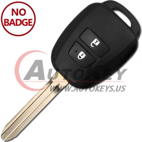 (433Mhz) 12BDS Remote Key For Toyota RAV4 Hiace Land Cruiser