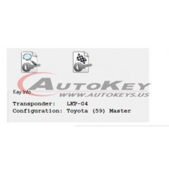 (433Mhz) 12BDS Remote Key For Toyota RAV4 Hiace Land Cruiser