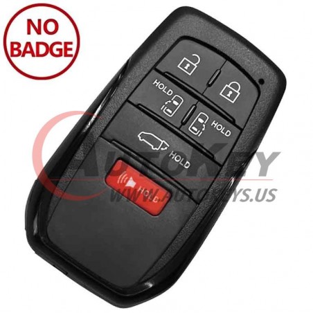 (312/314Mhz) HYQ14FBX Smart Key For Toyota Sienna