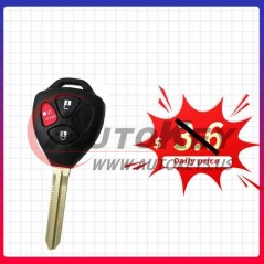 (315Mhz) 2+1btn Remote Key For Toyota Corolla Matrix