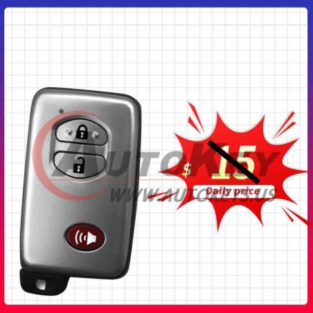 (3370-314.3Mhz) 2+1btn Smart Key For Toyota (TOY48) Land Cruiser