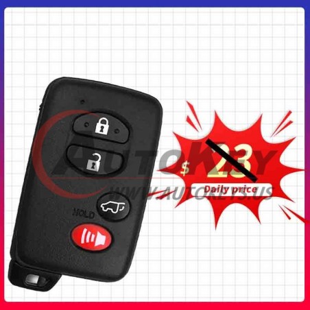 (433Mhz) 3+1btn Smart Key For Toyota (TOY48)
