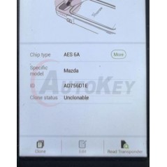 (433MHz) 6000634187 Smart Key For FIAT 500 500E 2020-2024