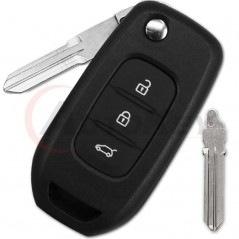 (433Mhz) Flip Remote Key For Renault  Logan 2 Sandero 2