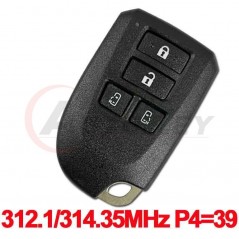 (312.1/314.35MHz) BF1ER Keyless Smart Key For Toyota Hiace Regiusage 2013+