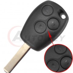 (433Mhz) VA2 PCF7946A Remote Key For Renault Wind Modus Kangoo
