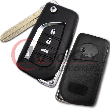(314.4Mhz) 3+1btn Flip Key For Camry