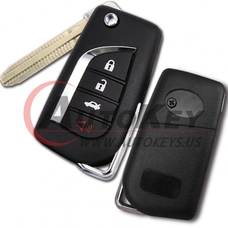 (314.4Mhz) 3+1btn Flip Key For Camry/RAV4