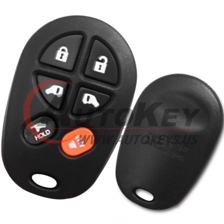 (315Mhz) 5+1btn Remote For Toyota