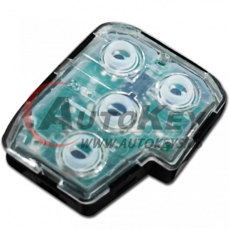 (314.4Mhz) 4btn Remote Set For Toyota Corolla Scion FR-S