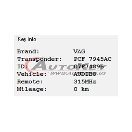 (315Mhz) 8T0959754C Remote Key For Audi A4 A5 Q5