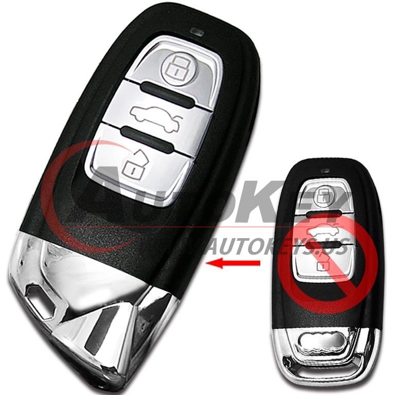 (433Mhz) Remote Key For Audi A4 A5 S4 S5 Q5 (Lamborghini Style)