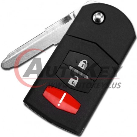 (315Mhz) BGBX1T478 SKE125-01 Flip Key For Mazda CX-9 CX-7 Mazda 5