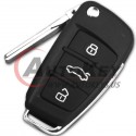 (433Mhz) 8P0837220D Flip Remote Key For Audi A3 TT S3