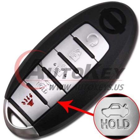 (433Mhz) S180144310 KR5S180144014 Smart Key For Nissan Altima Maxima