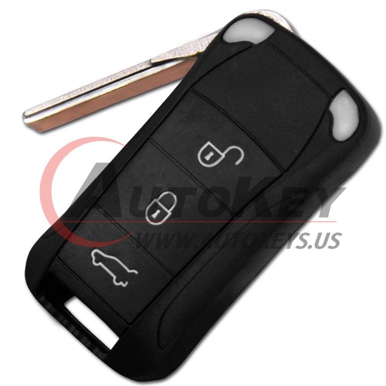 (433Mhz) KR55WK45032 Keyless Flip Remote Key For Porsche Cayenne