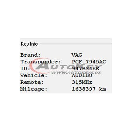 (315Mhz) (Matte Shell) IYZFBSB802 Remote Key For Audi A4 A5 Q5