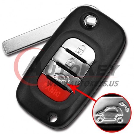Smart Autoschlüssel mit Fernbedienung A4518203797 - Mr Key